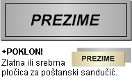 Natpisne pločice za vrata stana