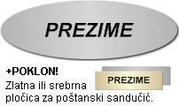 Natpisne pločice za vrata stana
